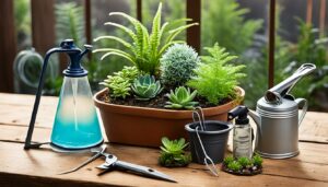 terrarium gardening, indoor glass gardens, creating a terrarium