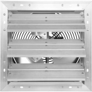 Hurricane Pro Shutter Exhaust Fan 12 in